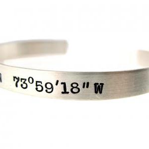 Sterling Dash Stamped Cuff main image 0